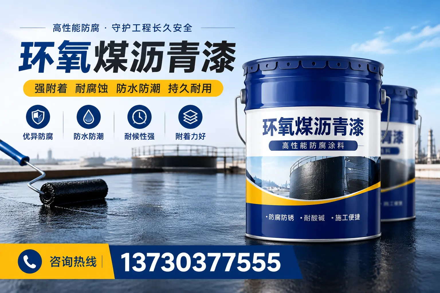 如何判断环氧煤沥青漆的质量?那曲消费者指南